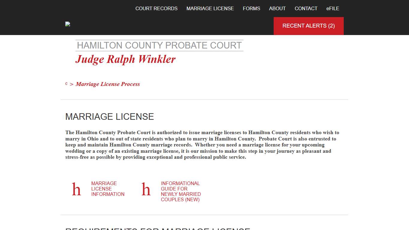 Marriage License Process